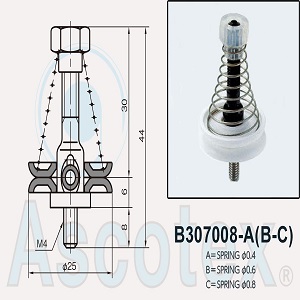 Đĩa tăng lực căng dây Yuasa B307008-A – Disc Tensioner